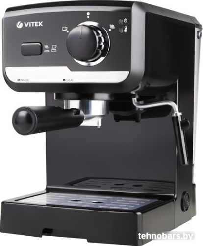 Рожковая кофеварка Vitek VT-1502 BK фото 3