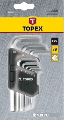 Набор ключей TOPEX 35D955 (9 предметов) фото 4