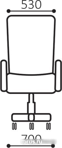 Кресло Brabix Rapid GM-102 (черный/серый) фото 7