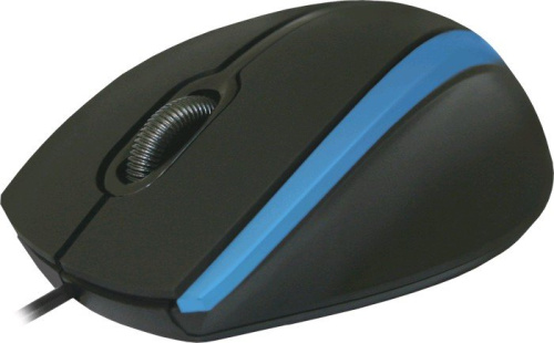 Мышь Defender #1 MM-340 (черный/синий) фото 3