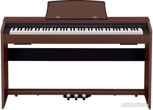 Цифровое пианино Casio Privia PX-770 (коричневый) фото 3