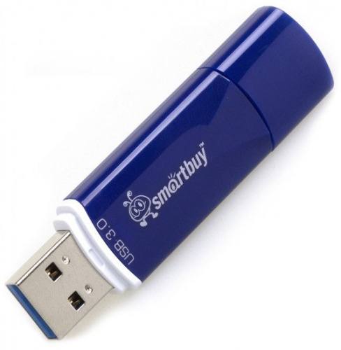 USB Flash Smart Buy 128GB Crown Blue (SB128GBCRW-Bl) фото 6