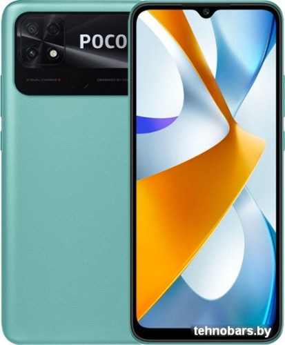 Смартфон POCO C40 4GB/64GB международная версия (бирюзовый) фото 3