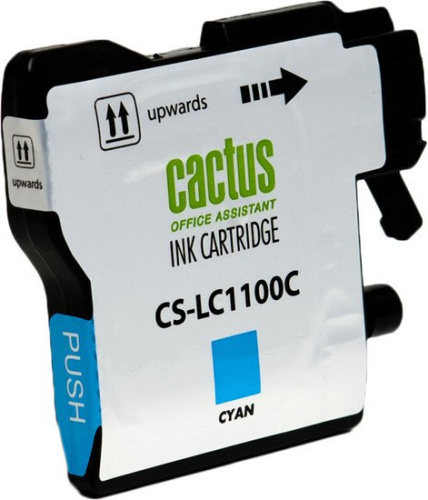 Картридж CACTUS CS-LC1100C (аналог Brother LC1100C) фото 5