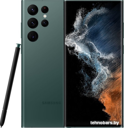 Смартфон Samsung Galaxy S22 Ultra 5G SM-S908B/DS 12GB/1TB (зеленый) фото 3