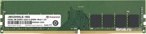 Оперативная память Transcend JetRam 16GB DDR4 PC4-25600 JM3200HLE-16G фото 3