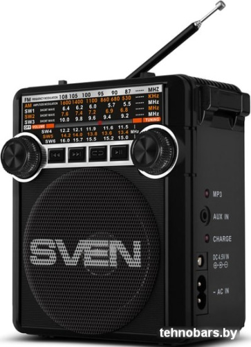 Радиоприемник SVEN SRP-355 (черный) фото 4