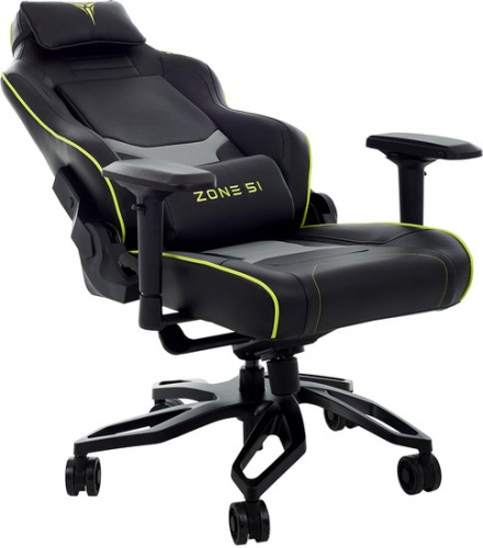 Кресло Zone51 Cyberpunk (черный/зеленый) фото 7