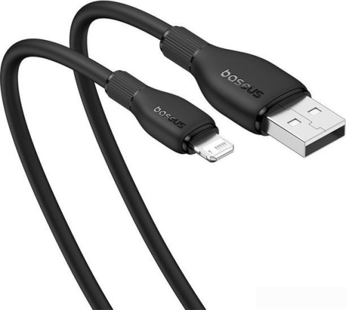 Кабель Baseus Pudding Series USB Type-A - Lightning (2 м, черный) фото 5