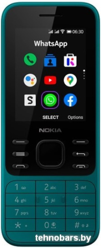 Мобильный телефон Nokia 6300 4G Dual SIM (бирюзовый) фото 4