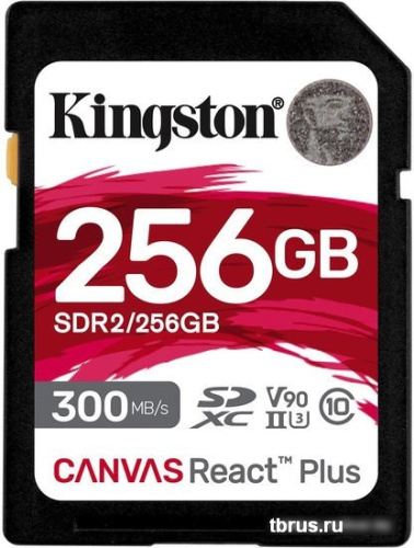 Карта памяти Kingston Canvas React Plus SDXC 256GB фото 3