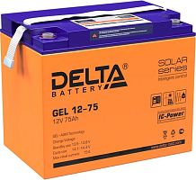 Аккумулятор для ИБП Delta GEL 12-75 (12В/75 А·ч)