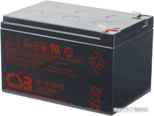 Аккумуляторная батарея CSB GP12120 F2 (12В/12 А·ч) фото 3