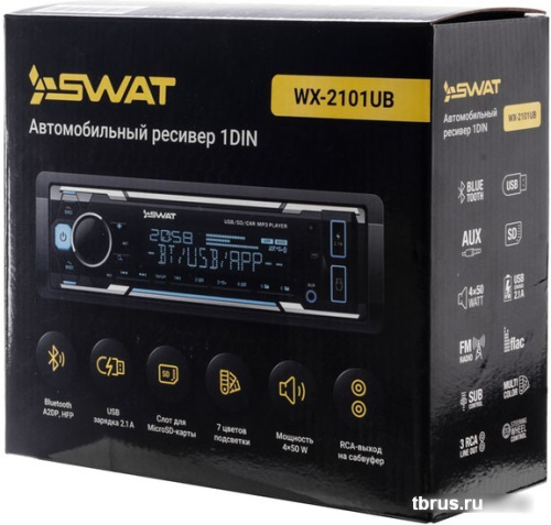 USB-магнитола Swat WX-2101UB фото 6
