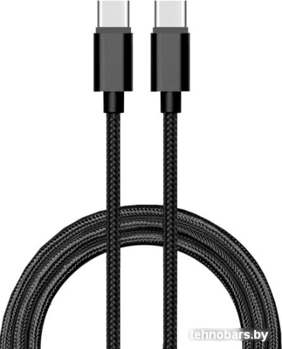 Кабель Atom USB Type-C 3.1 - USB Type-C 3.1 (1.8 м, черный) фото 3