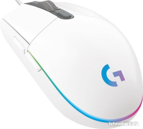Игровая мышь Logitech G203 Lightsync (белый) фото 5