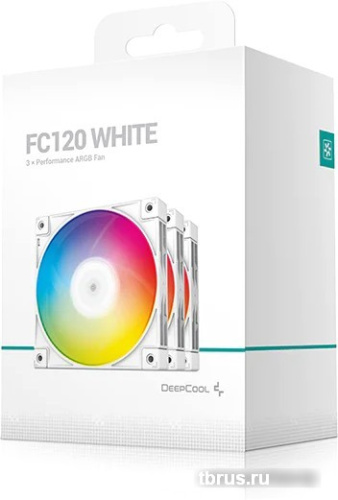 Набор вентиляторов DeepCool FC120 White-3 in 1 R-FC120-WHAMN3-G-1 фото 4